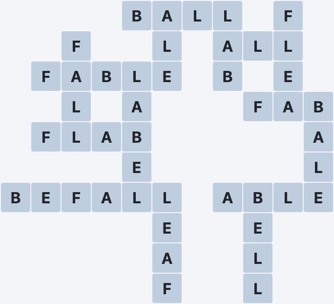 Wordscapes Winter - Bite - level 430 puzzle answer