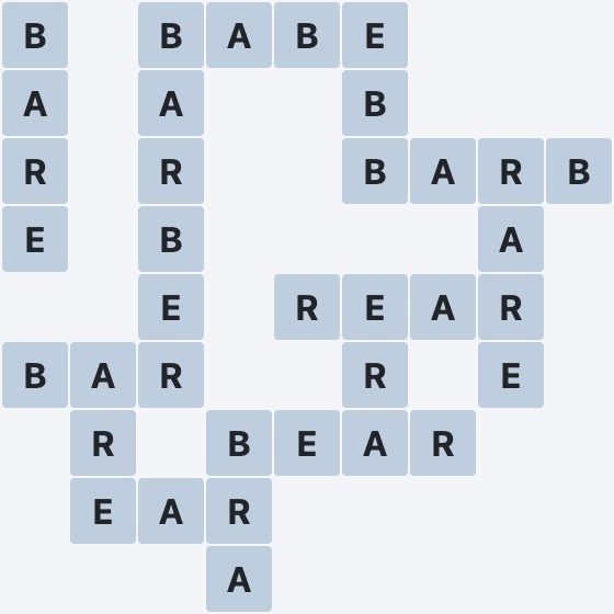 Wordscapes Botanical - Tree - level 4311 puzzle answer