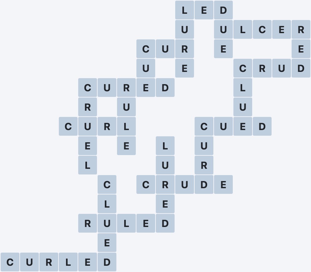 Wordscapes Arctic - Glacial - level 4324 puzzle answer