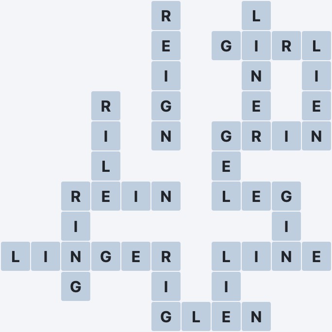 Wordscapes Arctic - Glacial - level 4328 puzzle answer