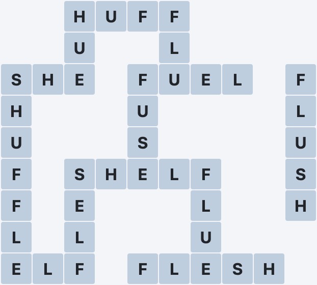 Wordscapes Arctic - Frigid - level 4343 puzzle answer