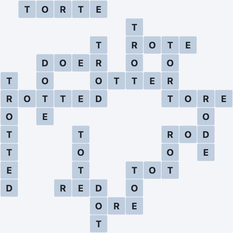 Wordscapes Arctic - Glaze - level 4380 puzzle answer