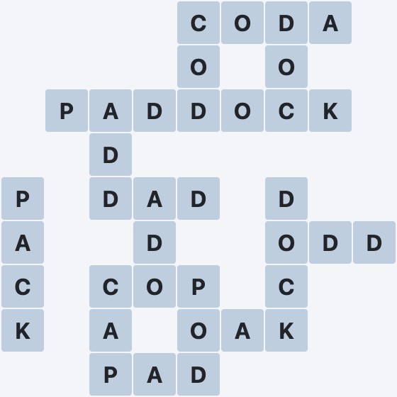 Wordscapes Arctic - Ice - level 4389 puzzle answer