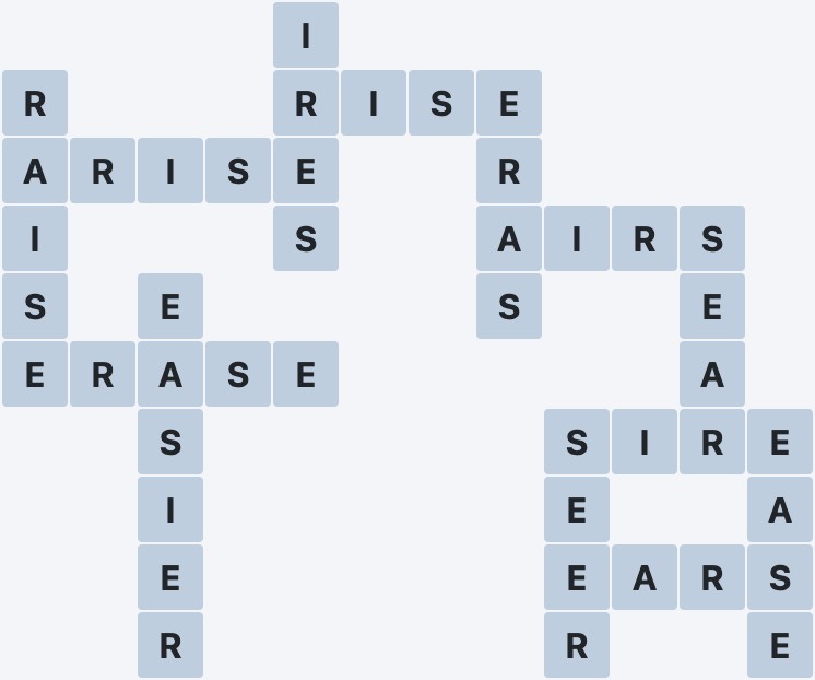 Wordscapes Arctic - Ice - level 4390 puzzle answer