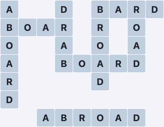 Wordscapes Arctic - Ice - level 4394 puzzle answer
