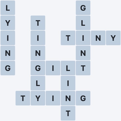 Wordscapes Arctic - Ice - level 4398 puzzle answer
