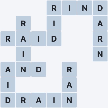 Wordscapes Forest - Flow - level 43 puzzle answer