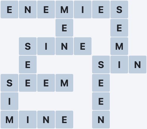 Wordscapes Galaxy - Sky - level 4421 puzzle answer