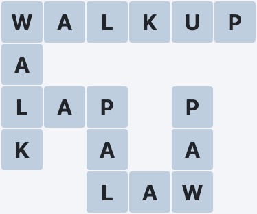 Wordscapes Galaxy - Sky - level 4425 puzzle answer