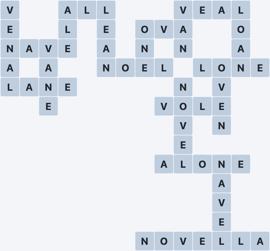 Wordscapes Galaxy - Sol - level 4436 puzzle answer
