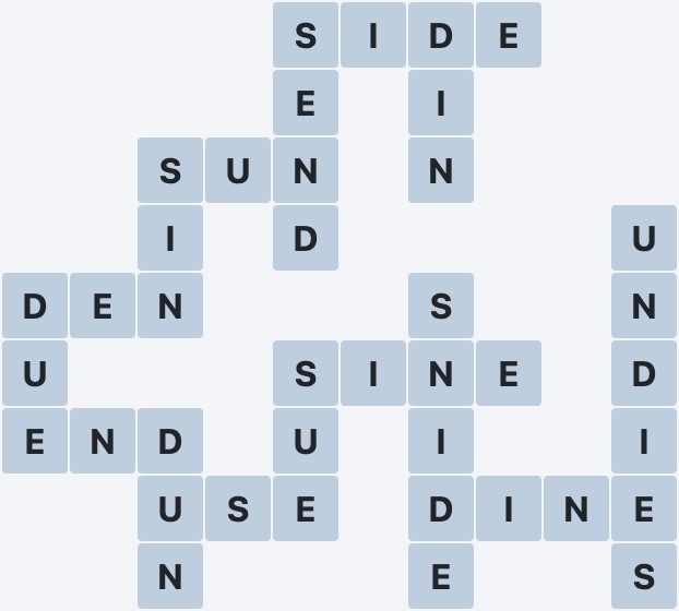 Wordscapes Galaxy - Sol - level 4442 puzzle answer