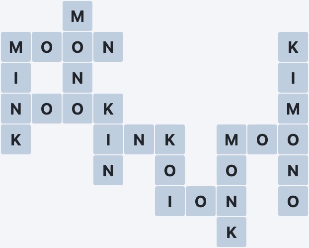 Wordscapes Galaxy - Moon - level 4466 puzzle answer