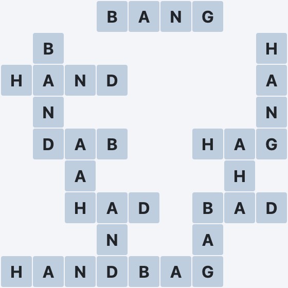 Wordscapes Tower - Crag - level 4494 puzzle answer