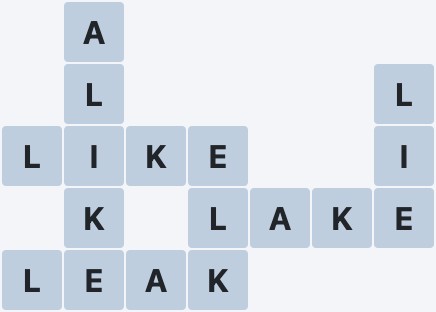 Wordscapes Forest - Flow - level 44 puzzle answer