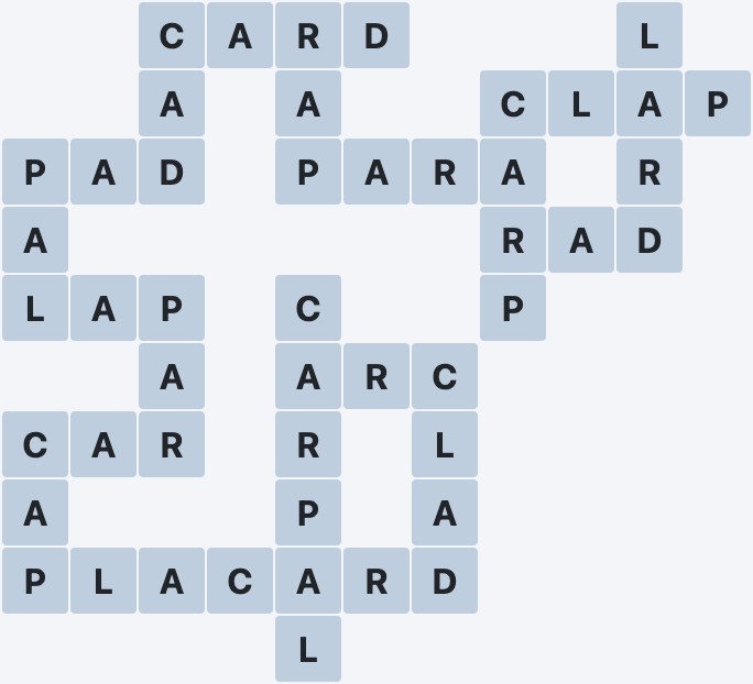 Wordscapes Tower - Grand - level 4524 puzzle answer