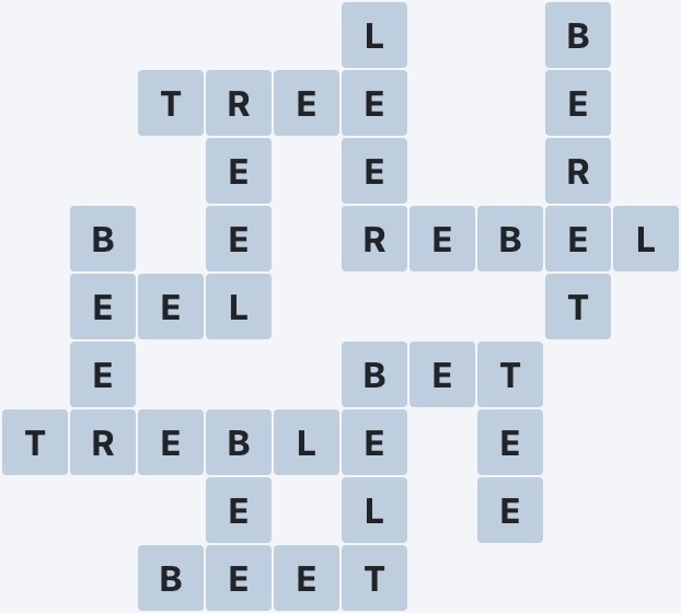 Wordscapes Tower - Crest - level 4530 puzzle answer