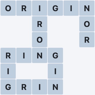 Wordscapes Tower - Crest - level 4539 puzzle answer