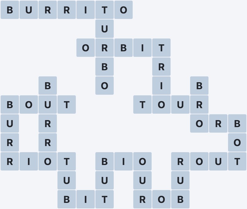 Wordscapes Tower - Crest - level 4540 puzzle answer