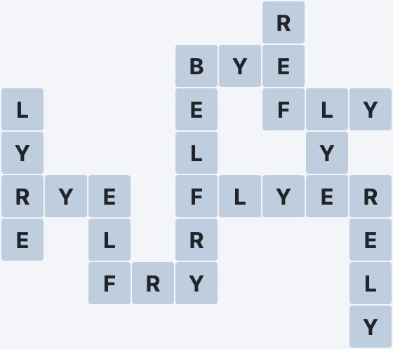 Wordscapes Tower - Top - level 4549 puzzle answer