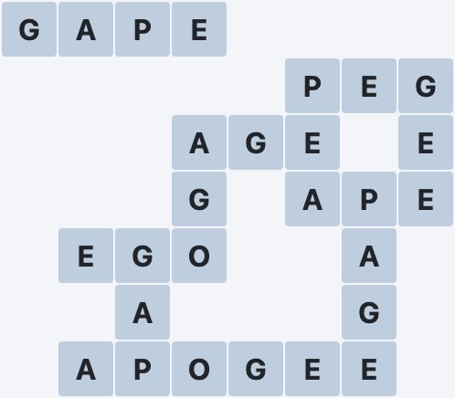 Wordscapes Placid - Calm - level 4581 puzzle answer