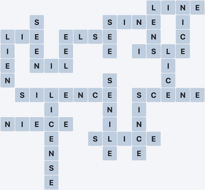 Wordscapes Placid - Flat - level 4620 puzzle answer