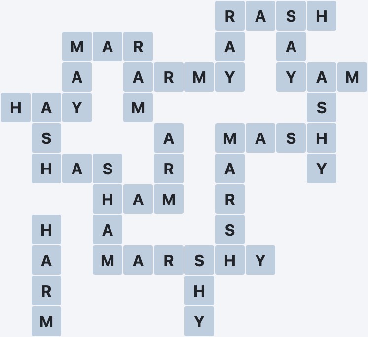 Wordscapes Placid - Bare - level 4634 puzzle answer