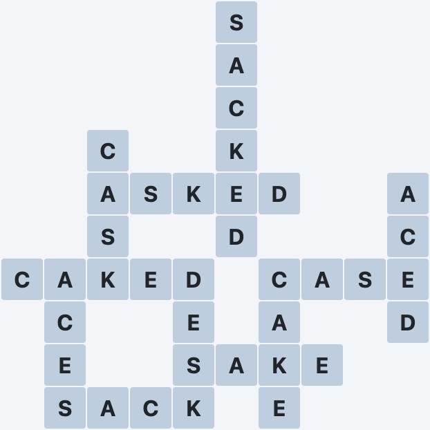 Wordscapes Placid - Bare - level 4640 puzzle answer