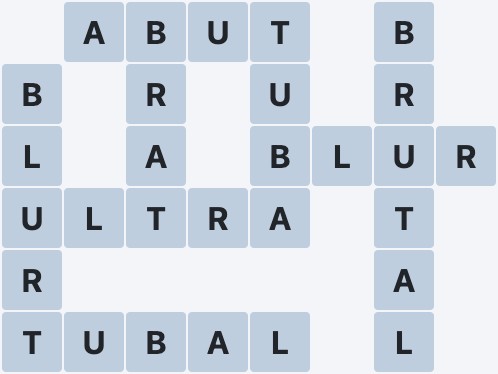 Wordscapes Thrive - Bud - level 4642 puzzle answer