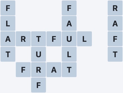 Wordscapes Thrive - Bud - level 4643 puzzle answer