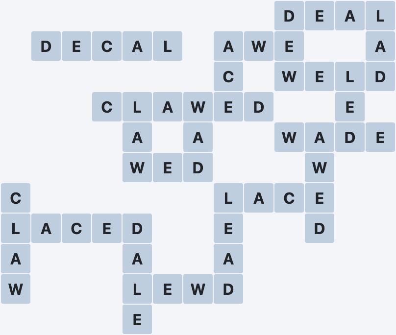 Wordscapes Thrive - Bud - level 4652 puzzle answer