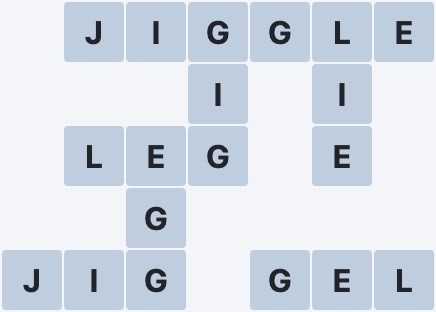 Wordscapes Thrive - Bud - level 4655 puzzle answer