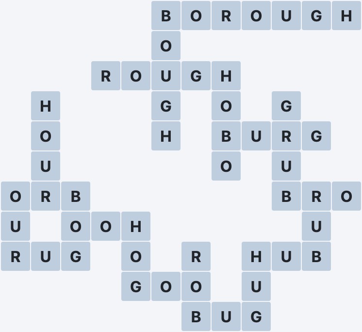Wordscapes Thrive - Bud - level 4656 puzzle answer