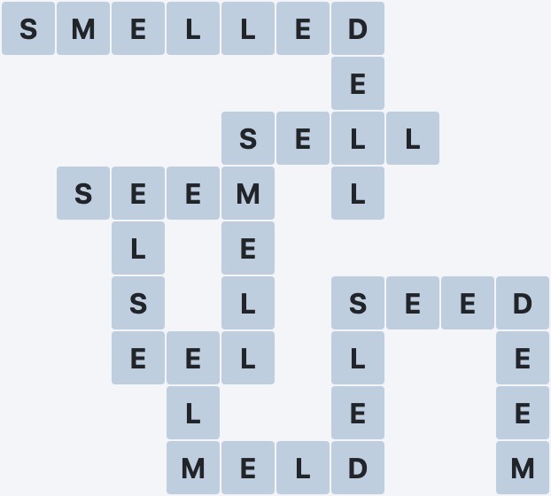 Wordscapes Thrive - Seed - level 4670 puzzle answer