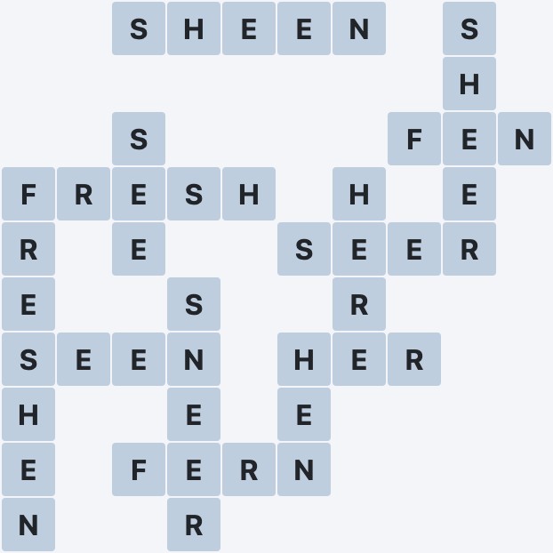 Wordscapes Thrive - Jade - level 4682 puzzle answer