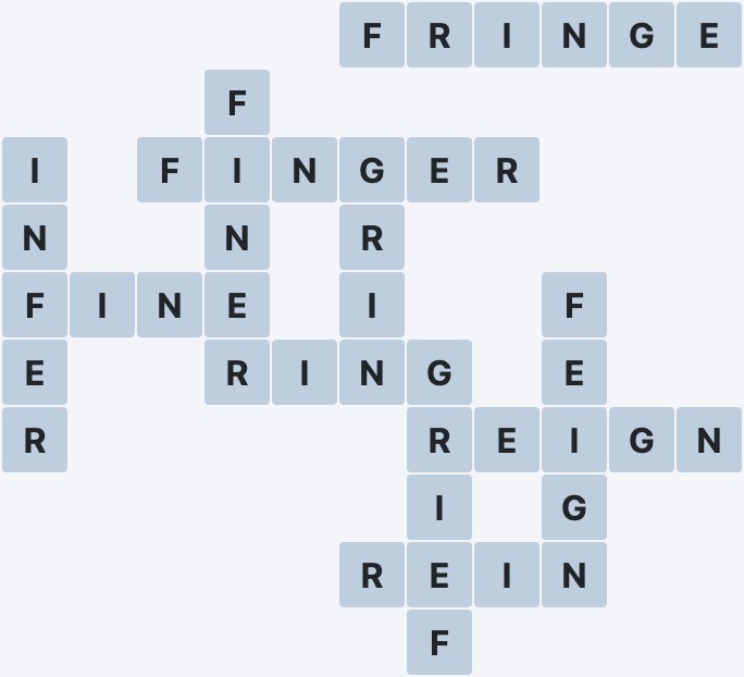 Wordscapes Thrive - Jade - level 4684 puzzle answer