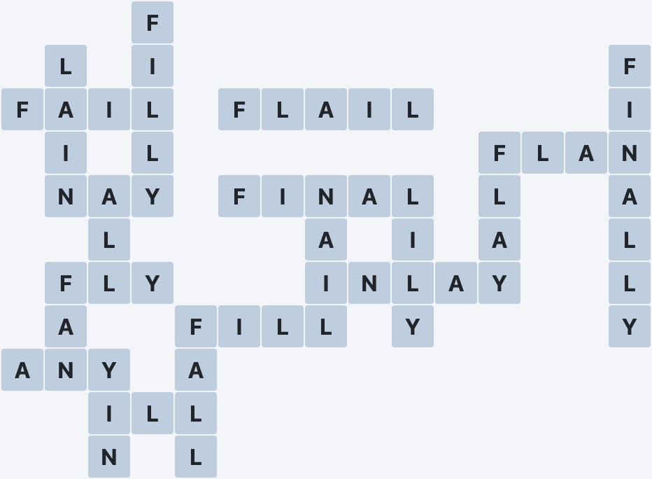 Wordscapes Thrive - Fern - level 4692 puzzle answer