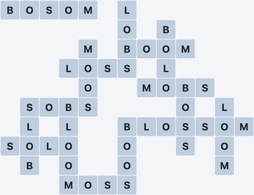 Wordscapes Thrive - Fern - level 4694 puzzle answer