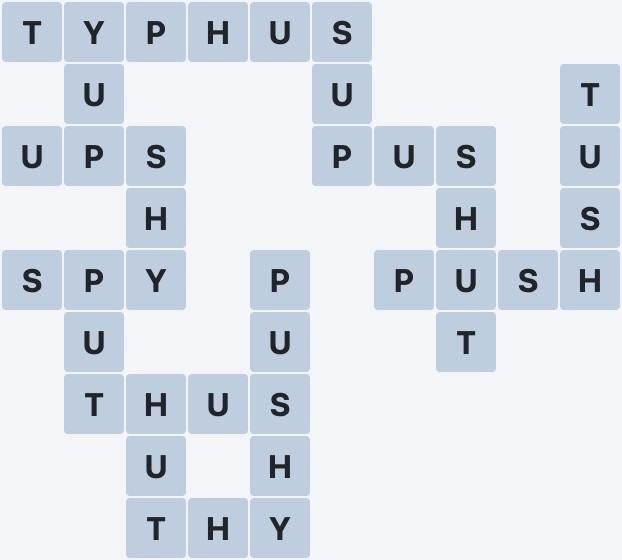 Wordscapes Thrive - Verde - level 4710 puzzle answer