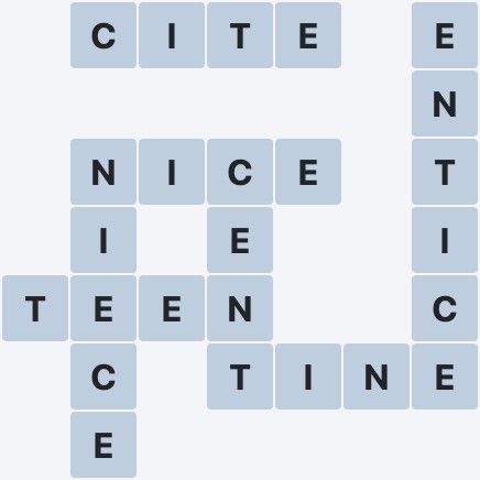 Wordscapes Thrive - Verde - level 4711 puzzle answer