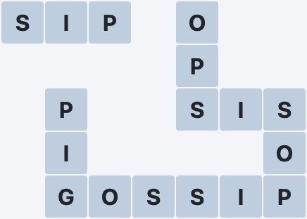 Wordscapes Thrive - Verde - level 4713 puzzle answer