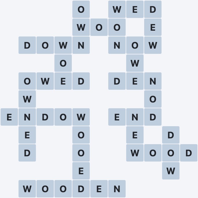 Wordscapes Thrive - Verde - level 4714 puzzle answer