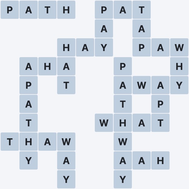 Wordscapes Thrive - Verde - level 4718 puzzle answer