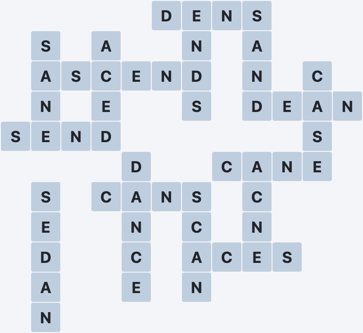 Wordscapes Frigid - Icicle - level 4804 puzzle answer