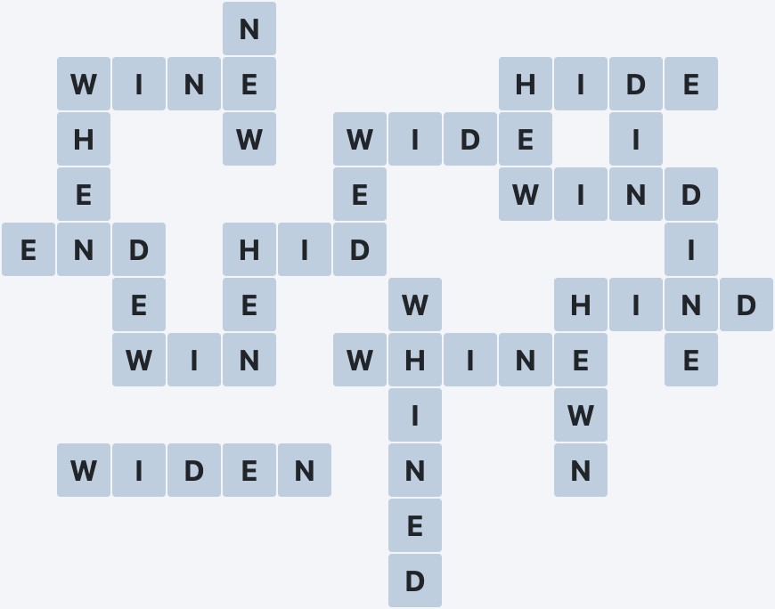 Wordscapes Frigid - Icicle - level 4808 puzzle answer