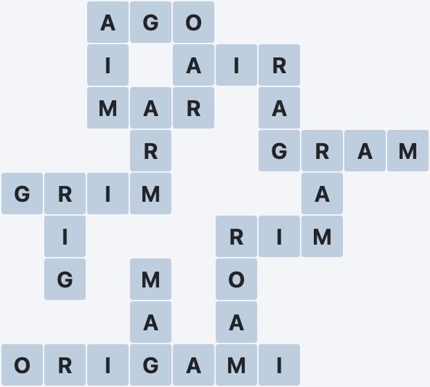 Wordscapes Frigid - Chill - level 4834 puzzle answer