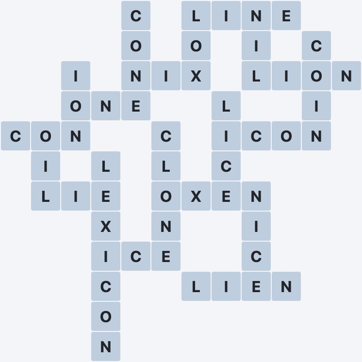 Wordscapes Frigid - Cube - level 4868 puzzle answer
