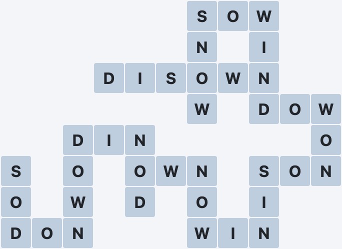 Wordscapes Frigid - Cube - level 4875 puzzle answer