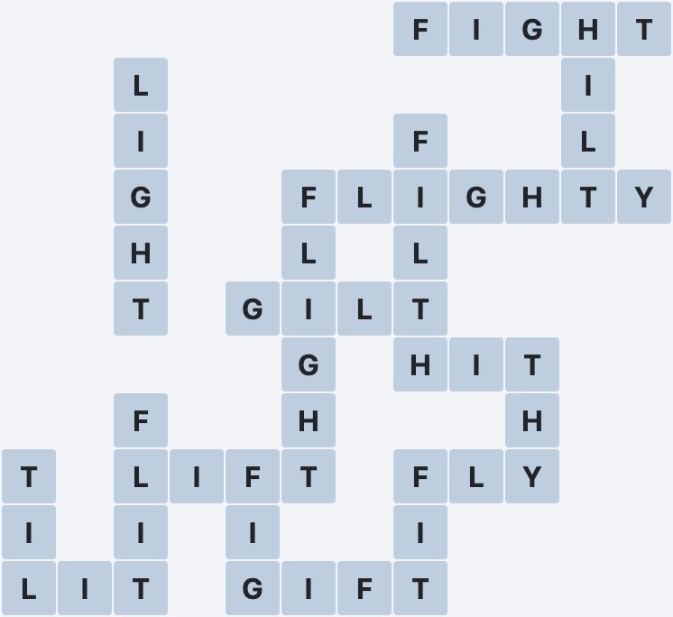 Wordscapes Flourish - Bloom - level 4952 puzzle answer
