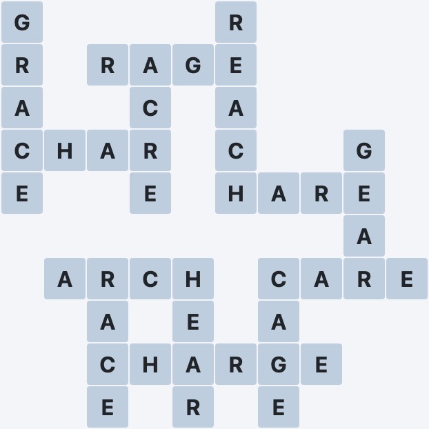 Wordscapes Aurora - Star - level 4962 puzzle answer