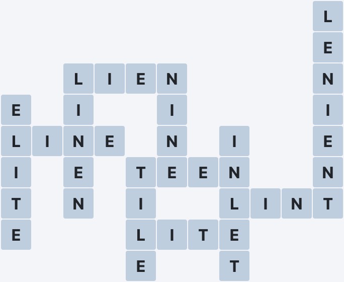 Wordscapes Aurora - Way - level 4978 puzzle answer